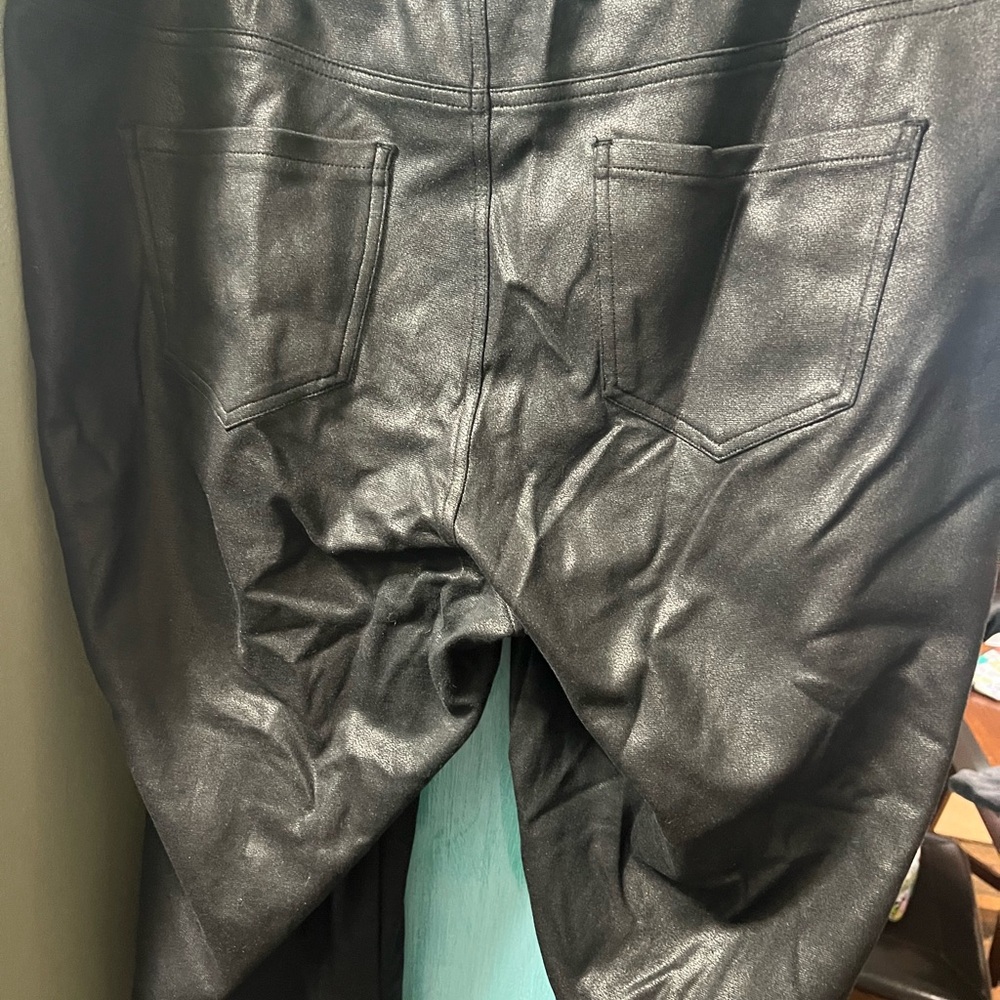 Lane Bryant Black Straight Leg Pants - Picture 2 of 4